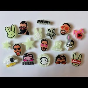 BAD BUNNY CROC CHARMS 🔥